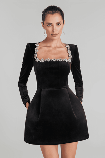 Vera Velvet Mini Dress