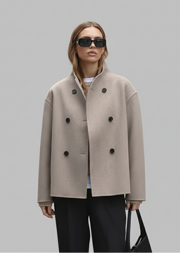 Oversized Button-Down Jacket